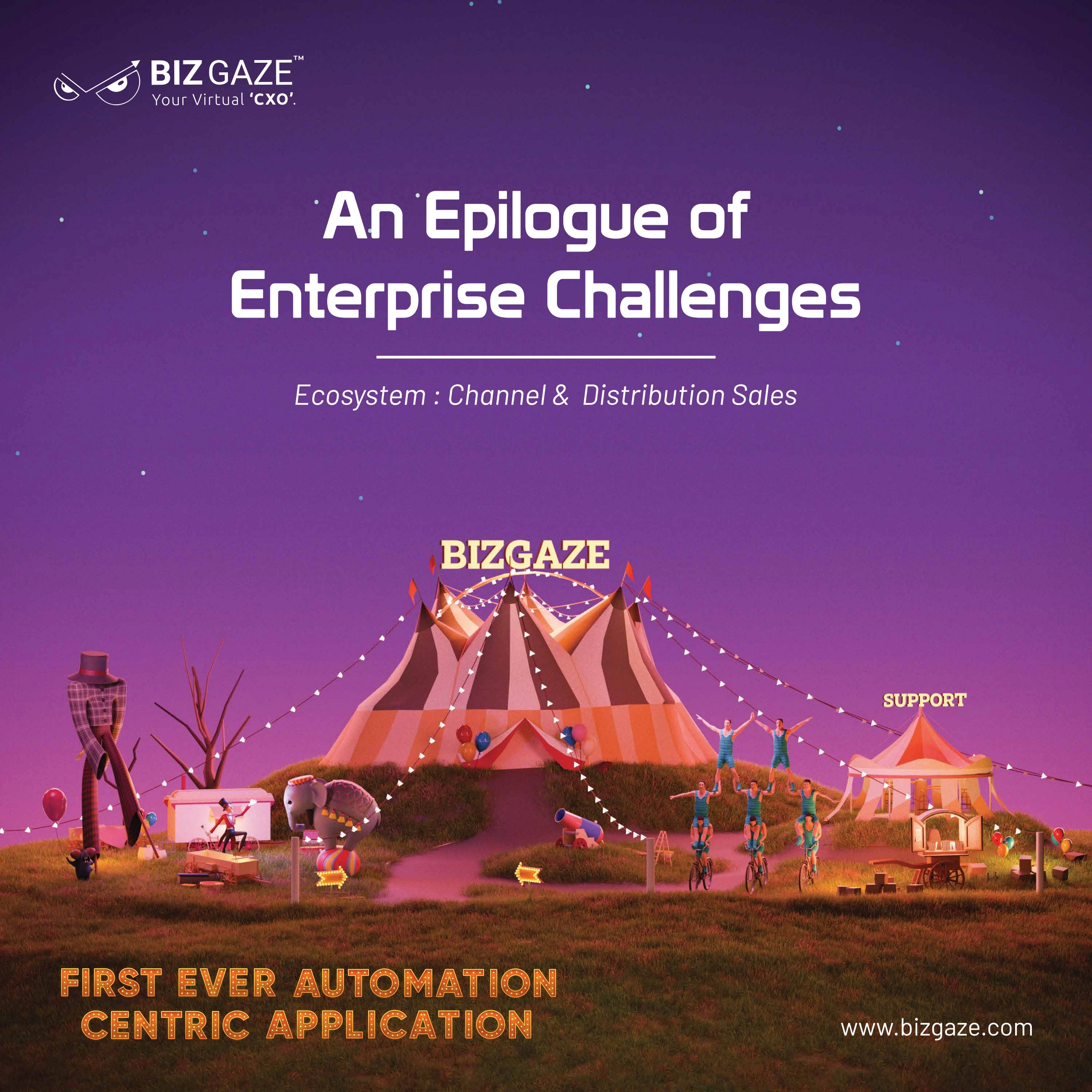 BizGaze Enterprise Brochure cover