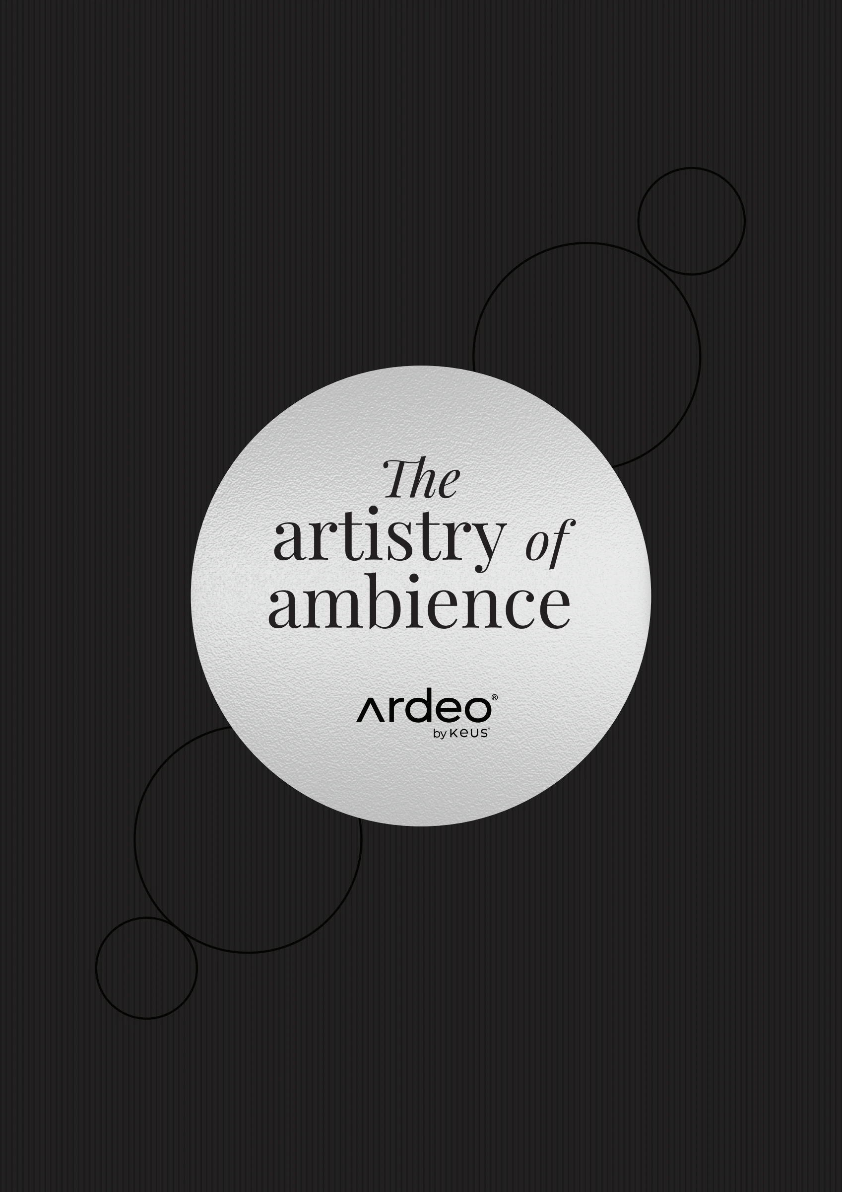 The artistry of ambience catalogue cover